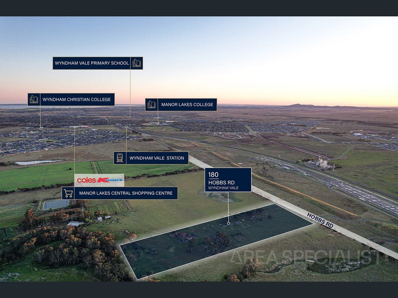180 Hobbs Road Wyndham Vale development site
